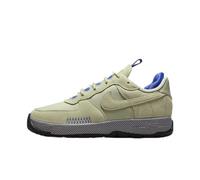 Nike Femme Air Force 1 Wild Sneaker, Olive Aura Racer Blue Aquarius Blue, 40.5 EU
