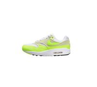 Nike Femme Air Max 1 '87 Sneaker, White Volt Sea Glass Black, 38 EU