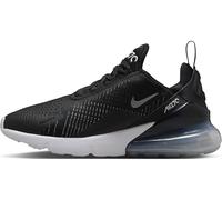 Nike Femme Air Max 270 Schuh für Damen Chaussure, Noir, Blanc, Argent métallisé, 44.5 EU