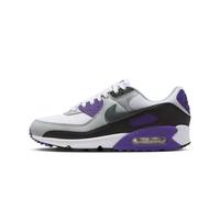NIKE Femme Air Max 90 Sneaker, White Iron Grey Black Wolf Grey, 36.5 EU