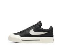 Nike Femme Court Legacy Lift Women's Shoes, Black/Sail-White-Team Orange, 37.5 EU