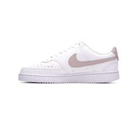 Nike Femme Court Vision LO Sneaker, White/Platinum Violet, 38.5 EU