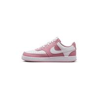 NIKE Femme Court Vision Low Next Nat Sneaker, Elemental Pink White, 38.5 EU