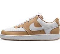 NIKE Femme Court Vision Low Next Nature Sneaker, Aluminium Noir et Blanc, 38.5 EU