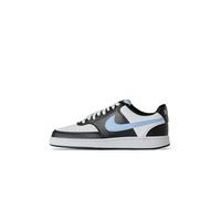 NIKE Femme Court Vision Low Next Nature Sneaker, Black Aluminium White, 38 EU