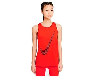 Nike Femme Df Icon Clash Vest, Chile Red/Black, XL EU
