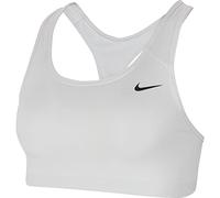 Nike Femme Df Swoosh Soutien gorge, White/Black, XS EU