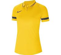 Nike Femme Dri-fit Academy Polo, Tour Giallo / Nero Antracite Nero, XL EU
