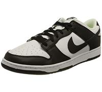 Nike Femme Dunk Low Sneaker, Blanc et Noir, 40 EU