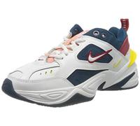 Nike Femme M2k Tekno Chaussures d'Athlétisme, Multicolore (Blue Force/Summit White/Chrome Yellow 402), 39 EU