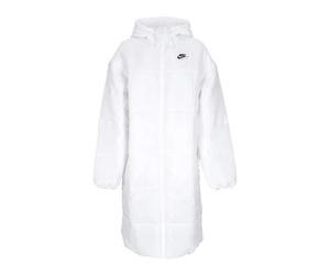 Nike, Femme, Manteaux, Blanc, Taille: 40 FR Manteau Long Duvet Parka Classique Blanc/Noir