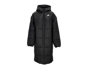 Nike, Femme, Manteaux, Noir, Taille: 38 FR Longue Parka en Duvet