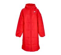 Nike, Femme, Manteaux, Rouge, Taille: 36 FR Longue parka en duvet