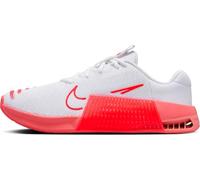 NIKE Femme Metcon 9 Womens Workout Sneaker, White Bright Crimson Magic EMB, 40 EU