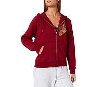 Nike Femme Nsw Full Zip Bb Shine Hoodie Veste, Team Red/Team Red/Metallic Gol, XS EU