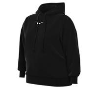 Nike Femme Nsw Phnx Flc Os Po Hoodie Pl Sweatshirt, Black/Sail, 6XL EU