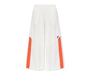 Nike, Femme, Pantalons, Beige, Taille: 42 FR Logo Pantalons