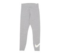 Nike Sportswear Essential Women's Mid-Rise Swoosh Leggings Gris 8 (XS) Female