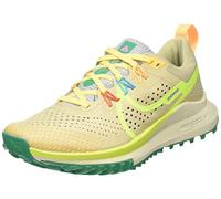 NIKE Femme React Pegasus Trail 4 Sneaker, Équipe Gold Gold/Volt-Baltic Blue-Stadium Green, 36 EU