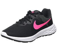 Nike Femme Revolution 6 Road Running Shoe, Black Hyper Pink Iron Grey, 40.5 EU