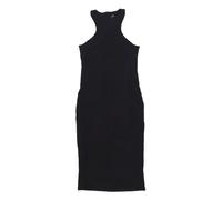Nike, Femme, Robes, Noir, Taille: 40 FR Robe Midi en Côtes Noire