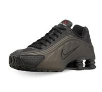 NIKE Femme Shox R4 Sneaker, Black/Black/Black/Bright Crims, 43 EU