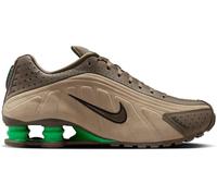 NIKE Femme Shox R4 Sneaker, Olive Khaki/Olive Khaki/Khaki, 38.5 EU