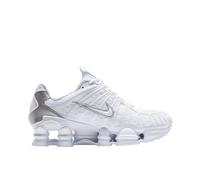 Nike Femme Shox TL Sneaker, Blanc métallisé argenté Max Orange, 49 EU