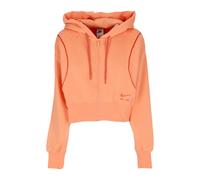 Nike, Femme, Sweatshirts et sweats à capuche, Orange, Taille: 42 FR Air Fleece Zip Sweat à capuche