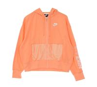 Nike, Femme, Sweatshirts et sweats à capuche, Orange, Taille: 42 FR Sweat à Capuche zippé Sportswear