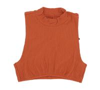 Nike, Femme, Tops, Brun, Taille: 40 FR Sportswear Chill Knit Rib Crop Tank