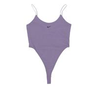 Nike, Femme, Tops, Violet, Taille: 38 FR Chill Knit Bodysuit avec logo Swoosh