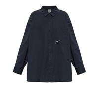 Nike, Femme, Vestes, Noir, Taille: 38 FR Sportswear Chill Poplin