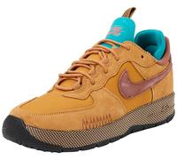 Nike Femme W AIR Force 1 Wild Sneaker, Flax Red Sepia Teal Charge Black, 36 EU