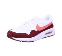 NIKE Femme W Air Max SC Chaussures Basses, White Adobe Team Red, 38 EU