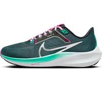 NIKE Femme W Air Zoom Pegasus 40 Basse, Multicolore (Deep Jungle Metallic Silver Black White), 42 EU