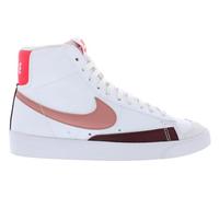 NIKE Femme W Blazer Mid '77 Next Nature Sneaker, White/Red Stardust-Night Maroon, 44.5 EU