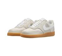 NIKE Femme W Court Vision LO Sneaker, Light Bone White Phantom Gum Yellow, 38.5 EU