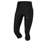Nike Femme W Nk Df Fast Crop Leggings, Noir (Black/Reflective Silv), S EU