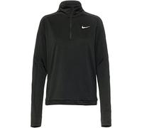 Nike Femme W NK DF Pacer Hz Long Sleeve Top, Black/Reflective Silv, XL EU