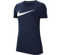 Nike Femme W Nk Df Park20 Tee Hbr T Shirt, Obsidian/White, S EU