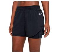 Nike Femme W Nk Tempo Luxe 2in1 Shorts, Black/Black/Reflective Silv, S EU
