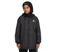 Nike Femme W Nsw Rpl Wr Essntl Wvn Jkt Jacket, Black/White, L EU