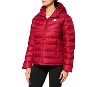 Nike Femme W Nsw Tf Rpl Windrunner Hd Jkt Jacket, pomegranate/pomegranate/white, M EU
