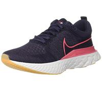 NIKE Femme W React Infinity Run FK 2 Sneaker, Black Violet, 38 EU