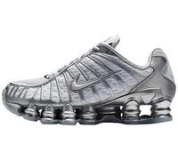 Nike Femme W Shox TL Chaussures d'Athlétisme, Multicolore (Pure Platinum/Chrome 3), 40.5 EU
