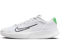 Nike Femme W Vapor Lite 2 HC Chaussures de Tennis, Blanc/Noir/Vert Poison, 39 EU