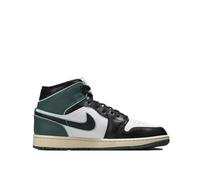 NIKE Femme WMNS AIR Jordan 1 Mid SE Sneaker, White Light Dew Oxidized Green Black, 37.5 EU