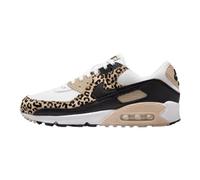 NIKE Femme WMNS AIR Max 90 Sneaker, White Black Sanddrift Hemp, 36 EU