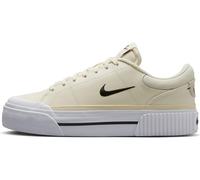 Nike Femme WMNS Court Legacy Lift Sneaker, Pale Ivory/Black-Muslin-White, 38 EU